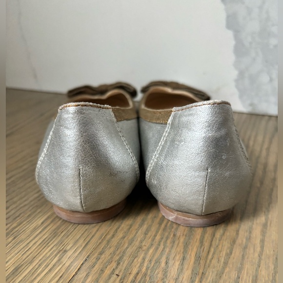 CL Chinese Laundry Silver Bow Ballet Flats Women’s size 9 - Picture 7 of 8